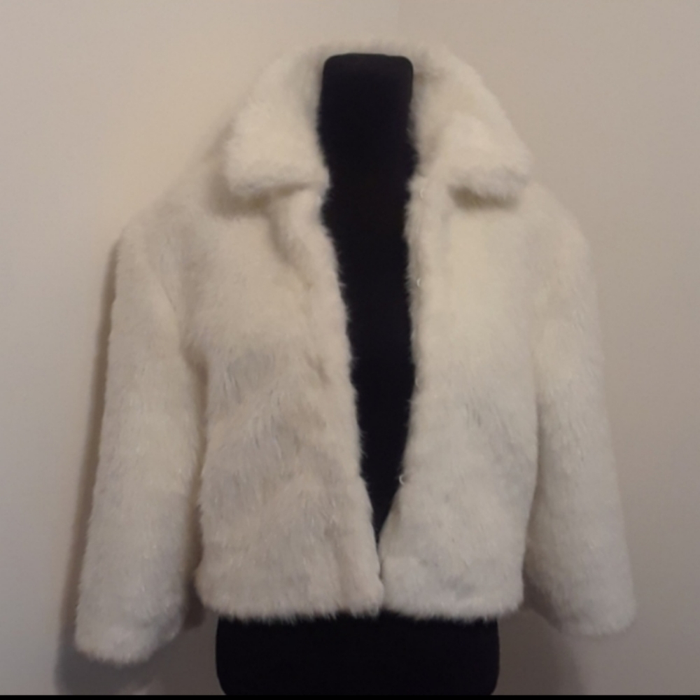 Reversible Faux Mink Jacket